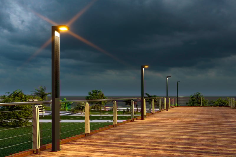 Suntis-all-in-one-solar-totem-for-park-lighting
